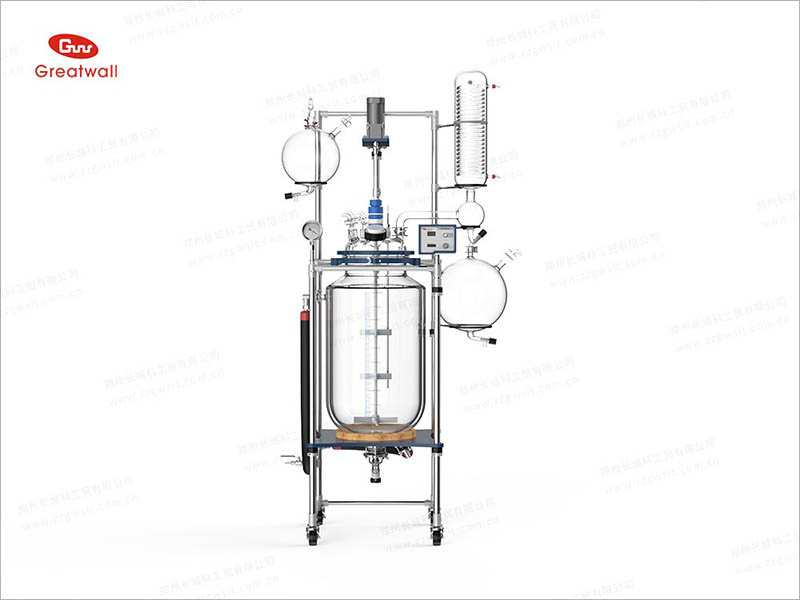 玻璃反應釜夾套制冷加熱控溫裝置高低溫循環(huán)一體機